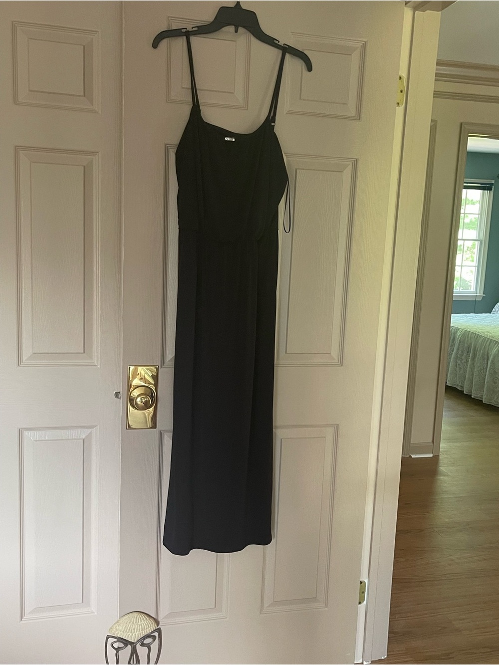 Style & Co. Black Spaghetti-Strap Maxi Dress